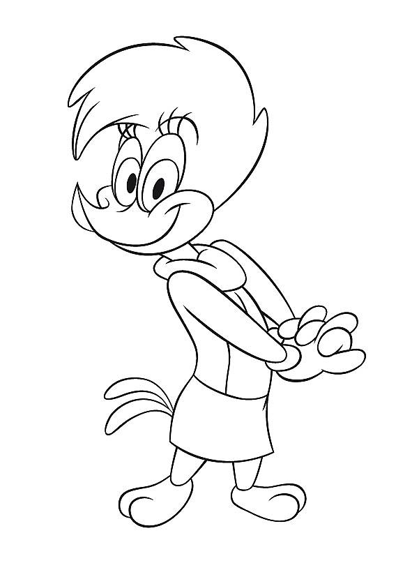 Woody Woodpecker kolorowanki